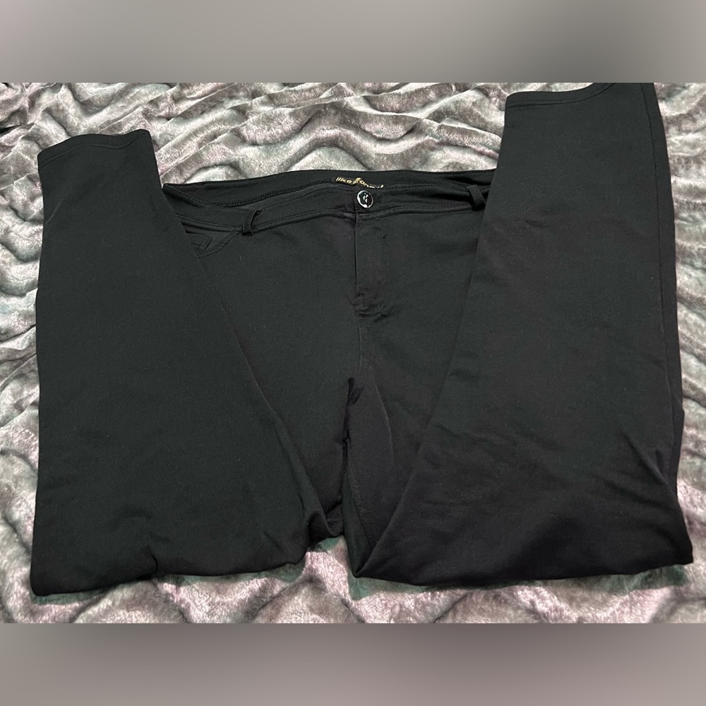 Black legging like jeans